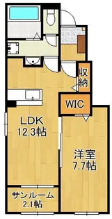 フォルトⅠ【1階】の間取り