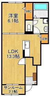 フォルトⅡ【1階】の間取り