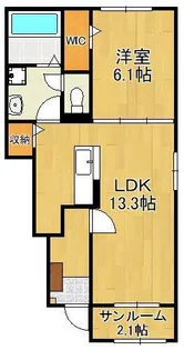 グランノ2【1階】の間取り