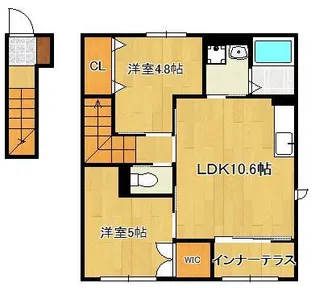フォルモーサヒルズ【2階】の間取り