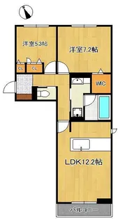 プレステージⅣ【3階】の間取り