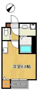 1Rの間取り画像