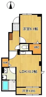 レディ・バグⅡ【1階】の間取り
