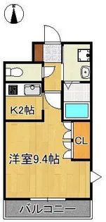 フトゥーロ・ベネスタンテ【2階】の間取り