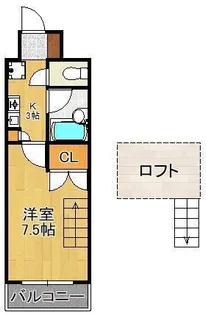 晴和ビル【4階】の間取り