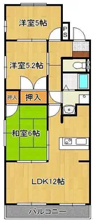 プレアール力丸Ⅱ【2階】の間取り