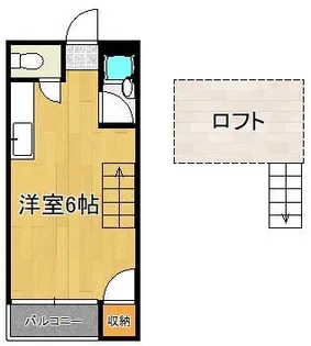 OASIS日吉台【1階】の間取り