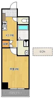 エクセレント藤【3階】の間取り