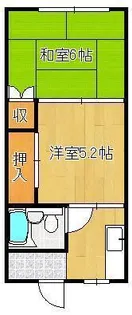 住吉ハイツ【1階】の間取り