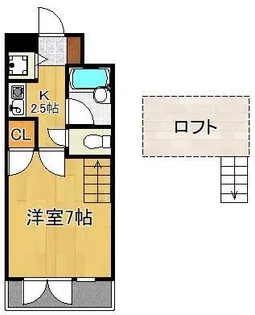 コンドミニアム折尾駅前【1階】の間取り