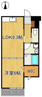 フェリーチェ二島【2階】の間取り