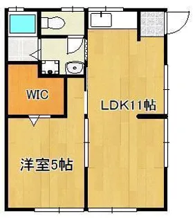 コーポ久貴【2階】の間取り