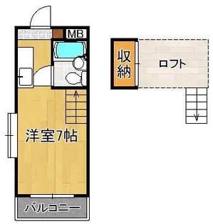 シャルム千代ケ崎【3階】の間取り
