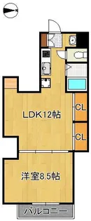 コンフォルトⅠ【4階】の間取り