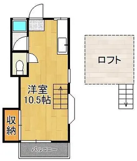 マーサハイツⅡ【2階】の間取り