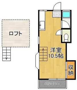 マーサハイツⅡ【2階】の間取り