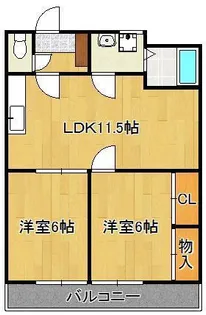 アーバンハイム【3階】の間取り