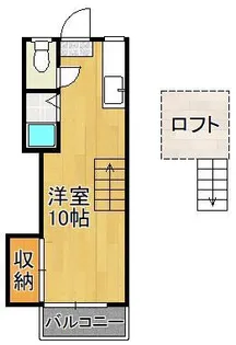 シティベール医生ヶ丘【1階】の間取り