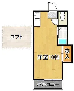 シティベールIDAI【2階】の間取り