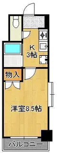 アリビオ折尾【5階】の間取り