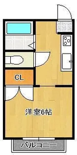 フレグランス吉田【2階】の間取り