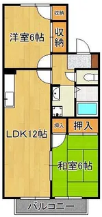 リオグランデM【2階】の間取り