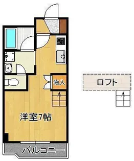 エレガンスコート折尾【3階】の間取り