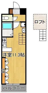 1Rの間取り画像