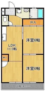 やすよしビル【2階】の間取り