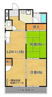 やすよしビル【6階】の間取り