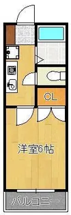 デュエル折尾【1階】の間取り
