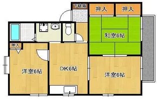 リバプール【1階】の間取り