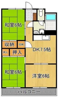 深田第一ビル【1階】の間取り