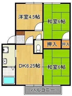 パールリバー浅川【2階】の間取り