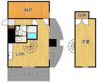 レイズ高須【4階】の間取り