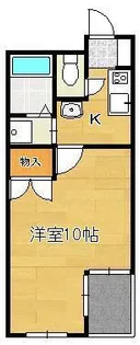 メゾンド・グロウ・21【5階】の間取り