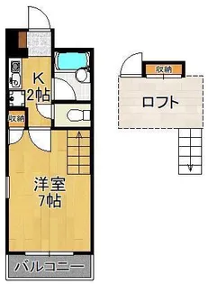 PLEAST医生ヶ丘Ⅱ【4階】の間取り