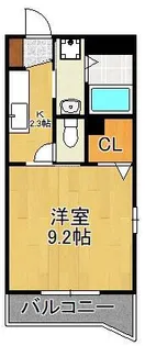 グリーンコートⅢ番館【3階】の間取り