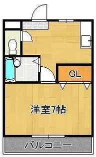 チェリー【2階】の間取り