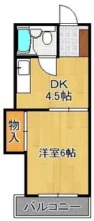 プレアール千代ヶ崎【5階】の間取り