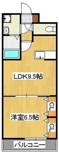 コスモス浅川学園台【3階】の間取り