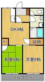 K&Nビル【4階】の間取り