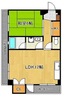 安永第一ビル【6階】の間取り