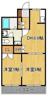 インレットS・E【2階】の間取り