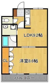 シュテルンハイムHiro【1階】の間取り