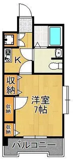 シャルマンステューディオⅤ【2階】の間取り