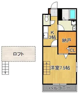 サプライズ学研台【1階】の間取り