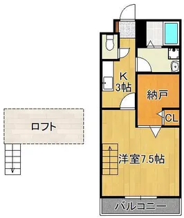 サプライズ学研台【1階】の間取り
