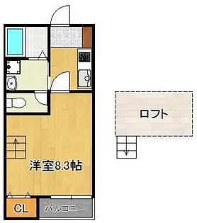 リュミエール【2階】の間取り