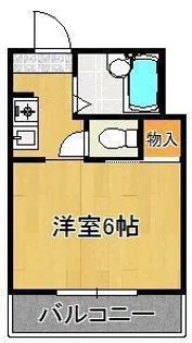 ネクスト西折尾【7階】の間取り